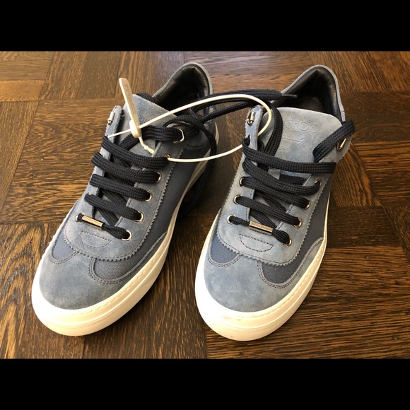 Jimmy Choo Ace Sneaker suede and canvas size 40.5 - Picture 5 of 6